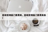 昆明世博园门票费用，昆明世博园门票费用表？